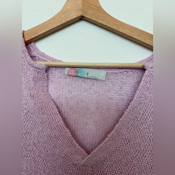 FP Beach pink knit top Size XS - Picture 4 of 6
